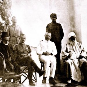Duitse Consul ontmoet 'Abdu'l-Bahá
